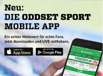 ODDSET Sport Mobile App iOS und Android Download