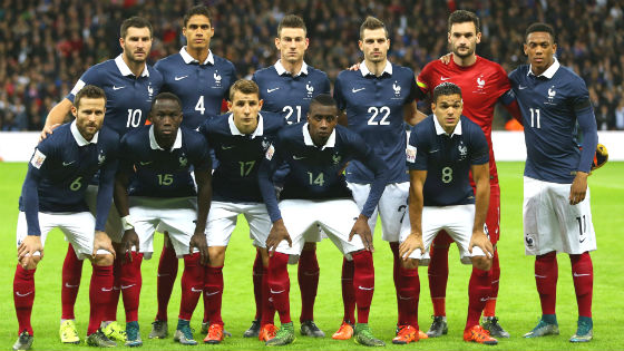 EM 2016 Team Frankreich