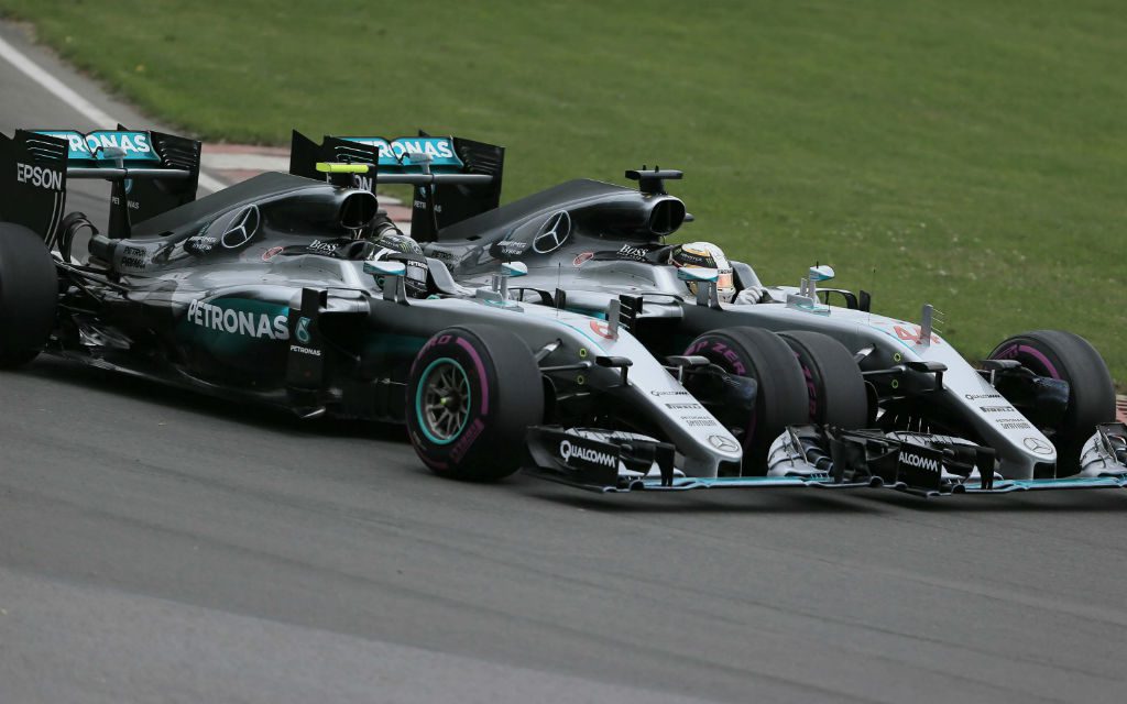 Formel 1, Zweikampf Rosberg gegen Hamilton