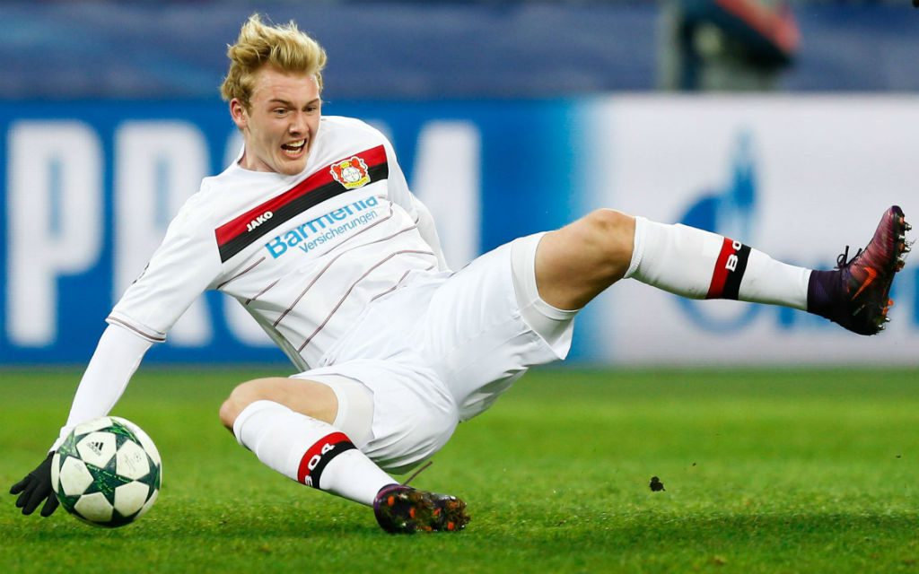 Julian Brandt würde gerne mit Leverkusen das letzte Vorrundenspiel der Champions League gegen Monaco gewinnen.