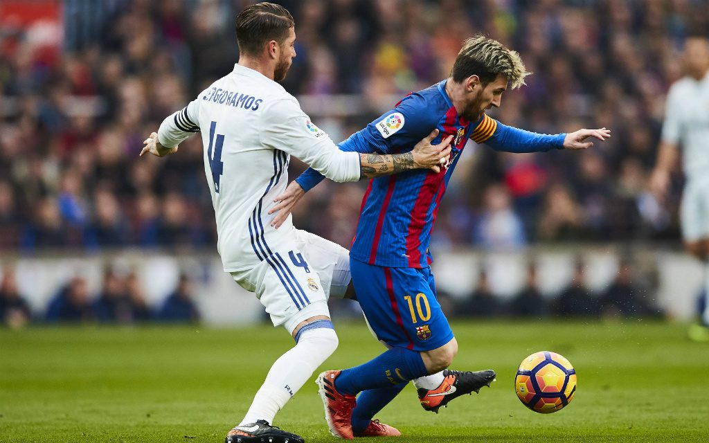 imago/Jan Huebner: ein Schlüsselduell im Clasico: Kann Ramos (l.) Messi stoppen?