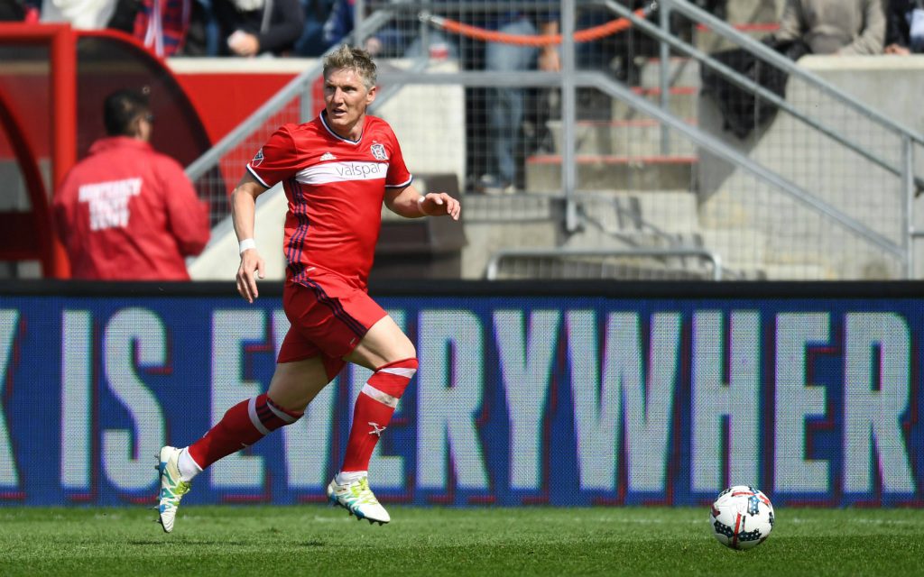 Imago/Icon SMI: Bastian Schweinsteiger und Chicago Fire wollen gegen Atlanta wieder siegen.