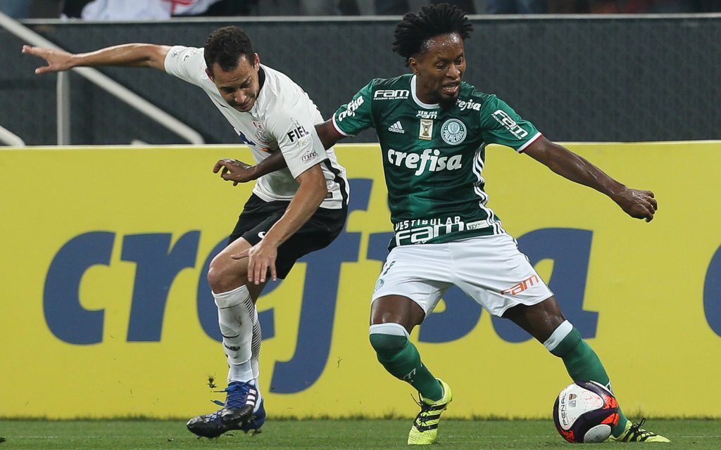 Ze Roberto im Spiel der Staatsmeisterschaft von Sao Paulo mit Palmeiras gegen Corinthians.