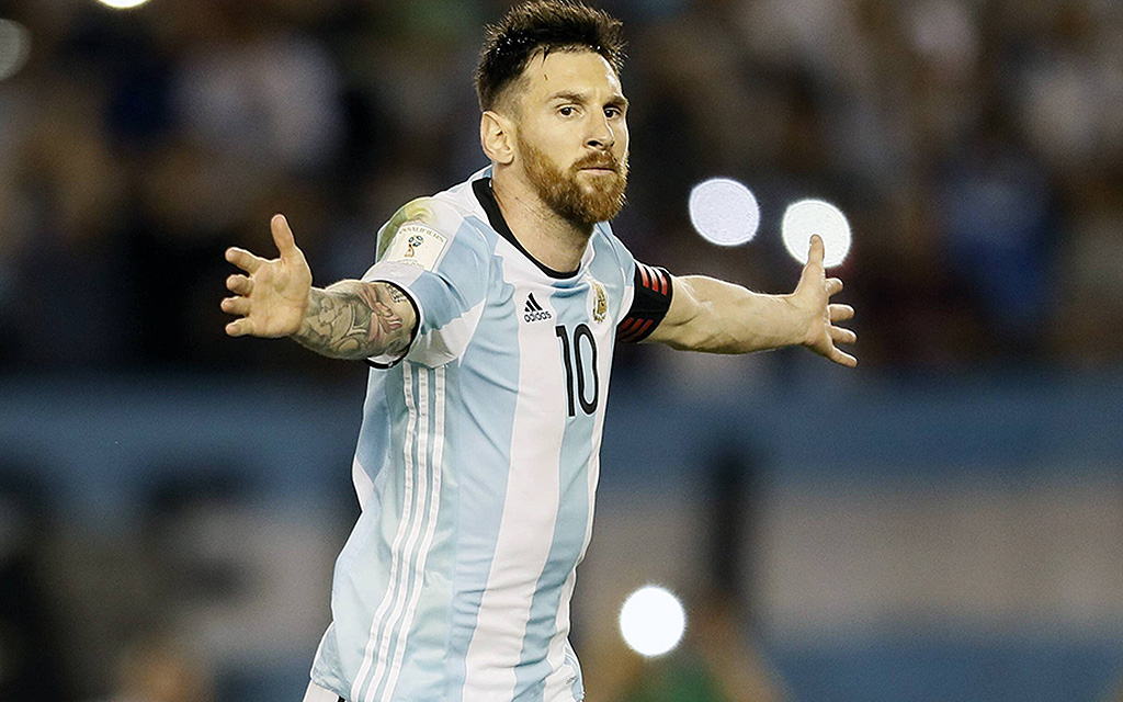 Argentinien darf in Uruguay auf Lionel Messi setzen