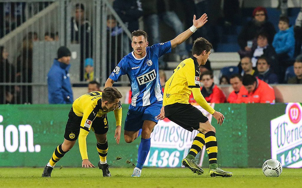 2015: Magdeburg und Dortmund trennen sich in einem Testspiel 2:2