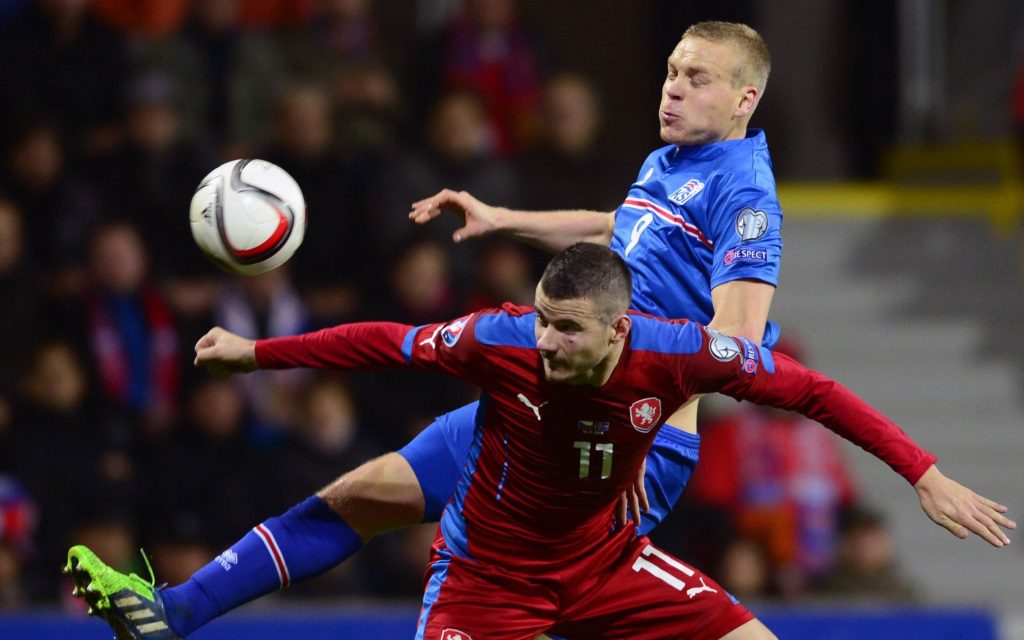 Tschechien gegen Island bei der EM-Qualifikation in Prag im November 2014.