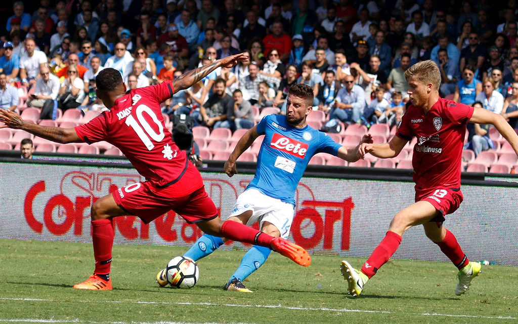 Der SSC Neapel hat in fünf der letzten sieben Spiele kein Tor kassiert. Nun auch gegen Cagliari?