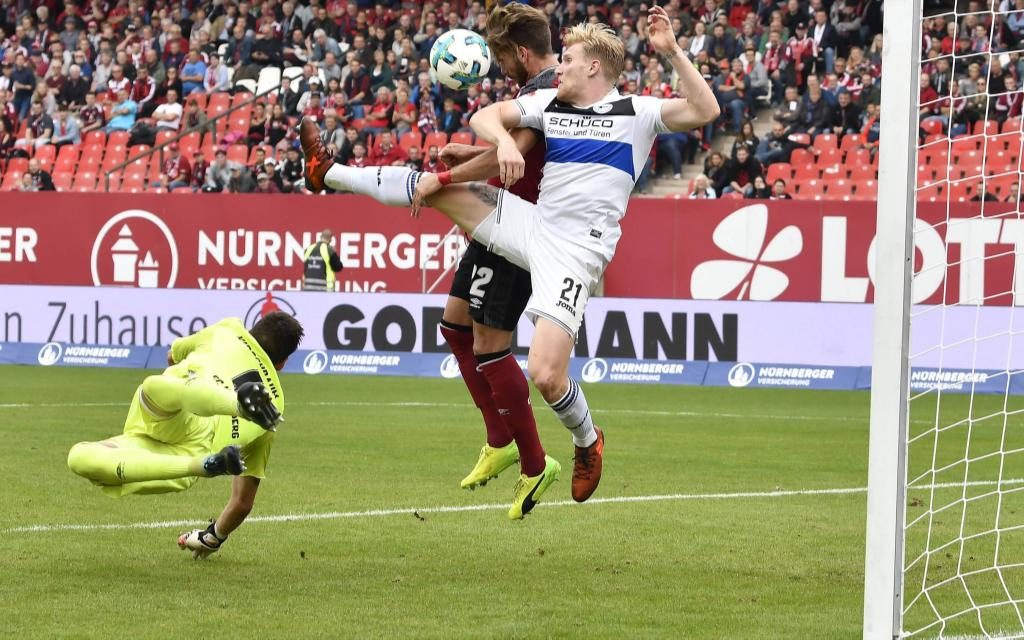 Die Arminia gewann in der Hinrunde 2:1 in Nürnberg.