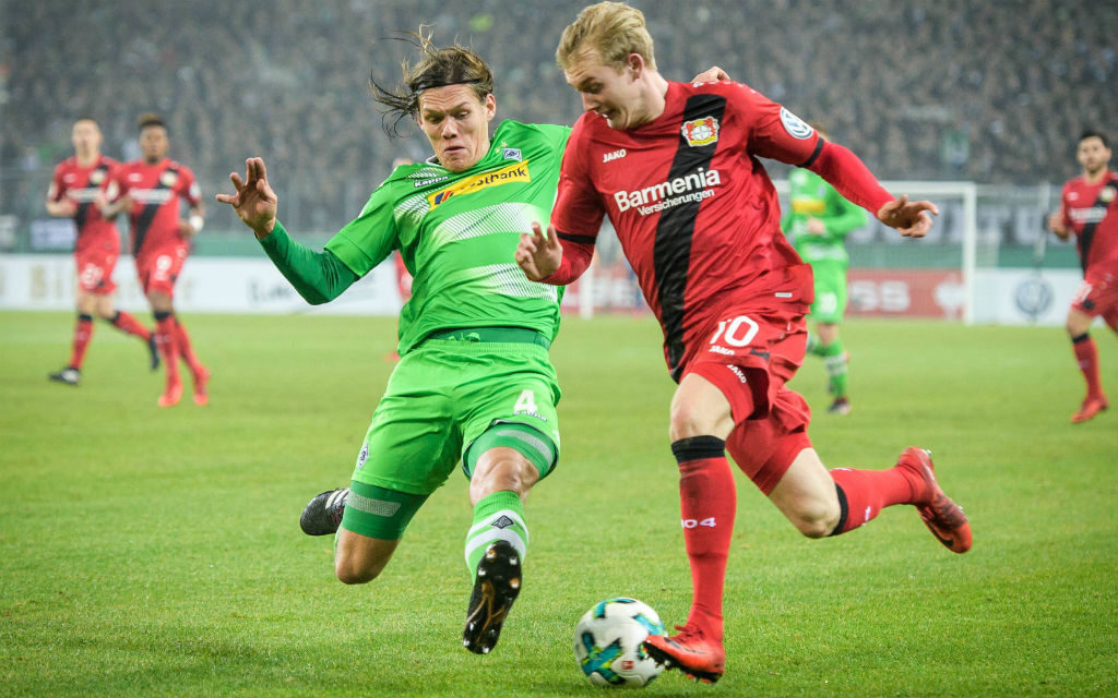Beim letzten Duell mit Gladbach siegte Bayer 04 im DFB-Pokal mit 1:0.