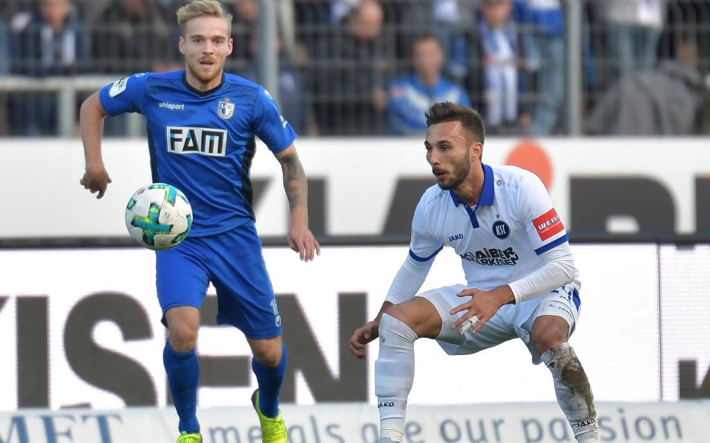 In der Hinrunde verlor Magdeburg 0:1 in Karlsruhe.