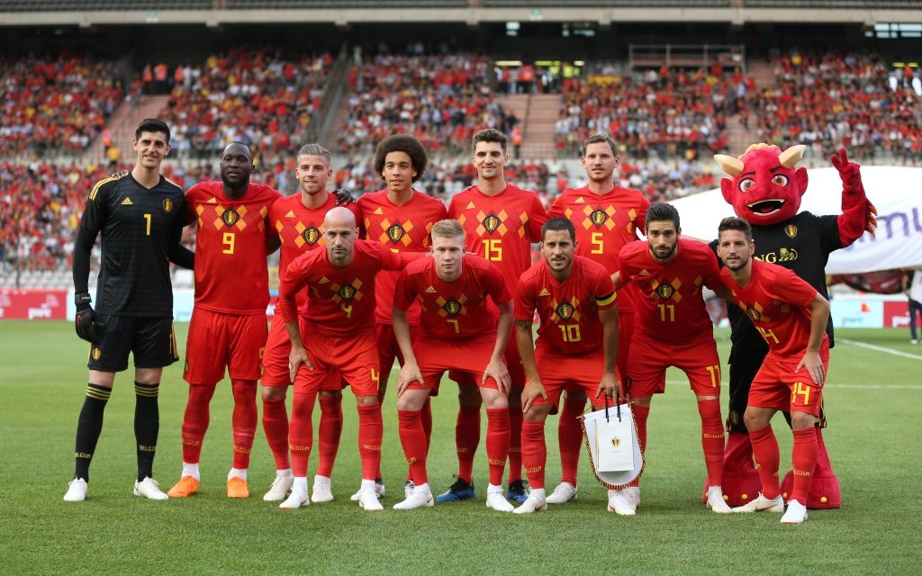 Belgien vor dem vorletzten WM-Test gegen Ägypiten.