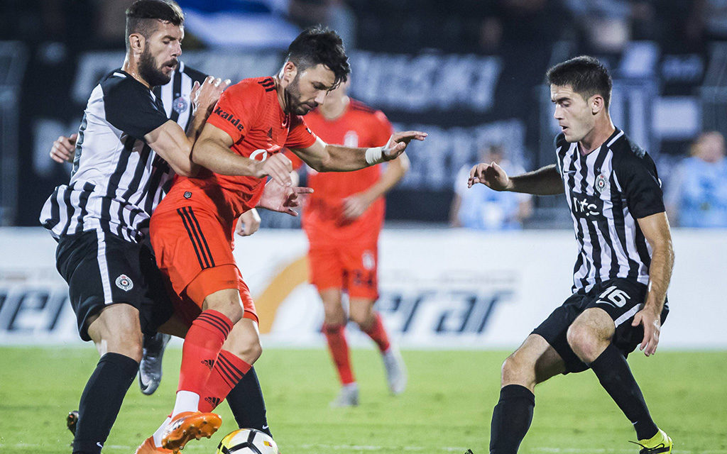 Besiktas - Partizan, das Hinspiel endete 1:1