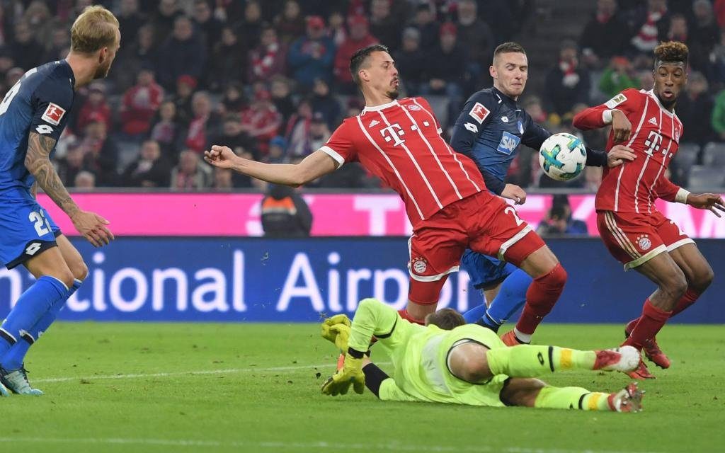 Letzte Saison gewann Bayern 5:2 gegen Hoffenheim.
