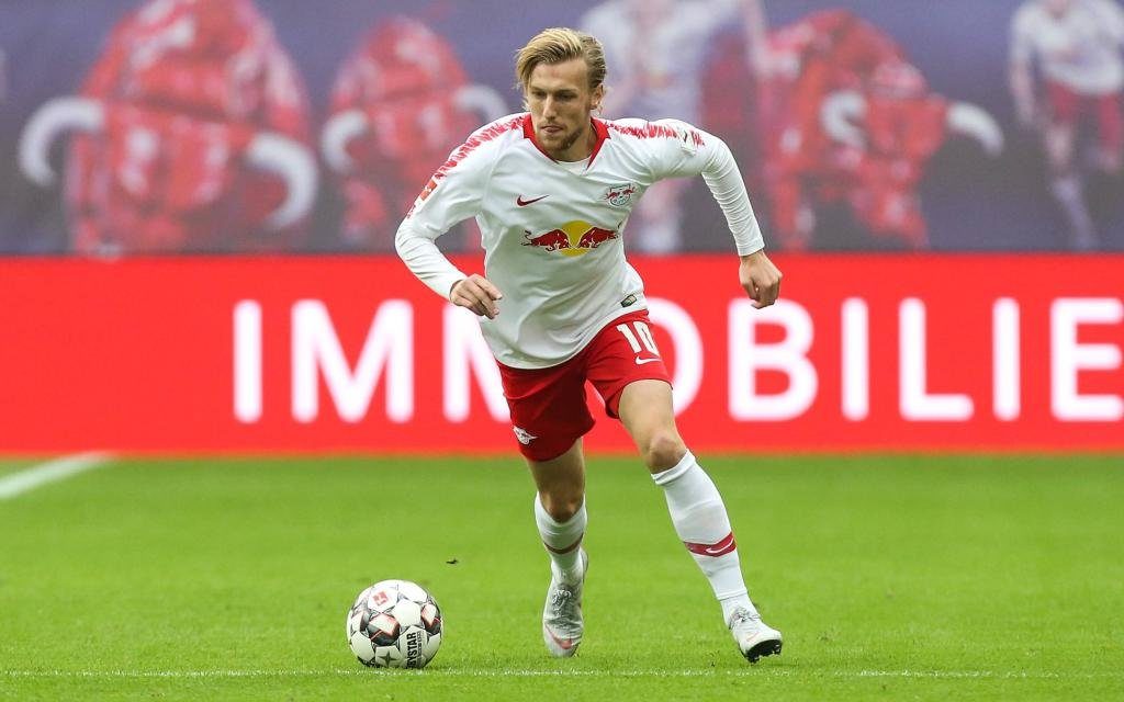 Der Schwede Emil Forsberg von RB Leipzig präsentierte sich zuletzt in starker Form.