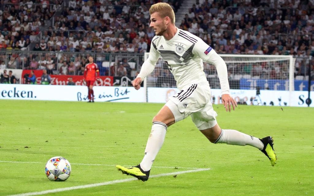 Deutschland – Frankreich: Timo Werner beim 0:0 in der Nations League in München.