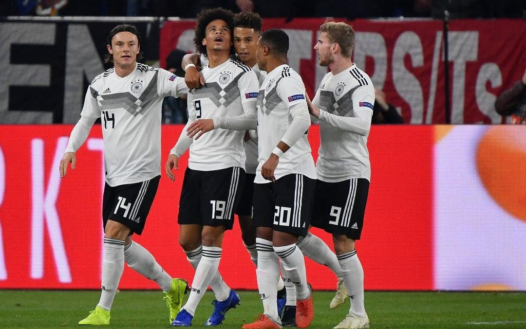 UEFA Nations League: Deutschland - Niederlande Bild: Leroy Sane (Deutschland) macht das Tor zum 2:0