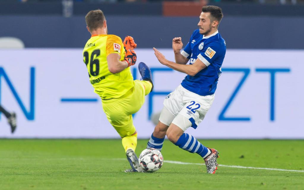 In der Hinrunde erzielte Skrzybski das 1:0 für Schalke.