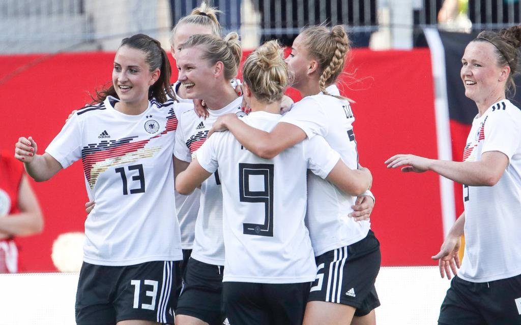 Deutschlands Fußball-Frauen wollen Weltmeister werden.