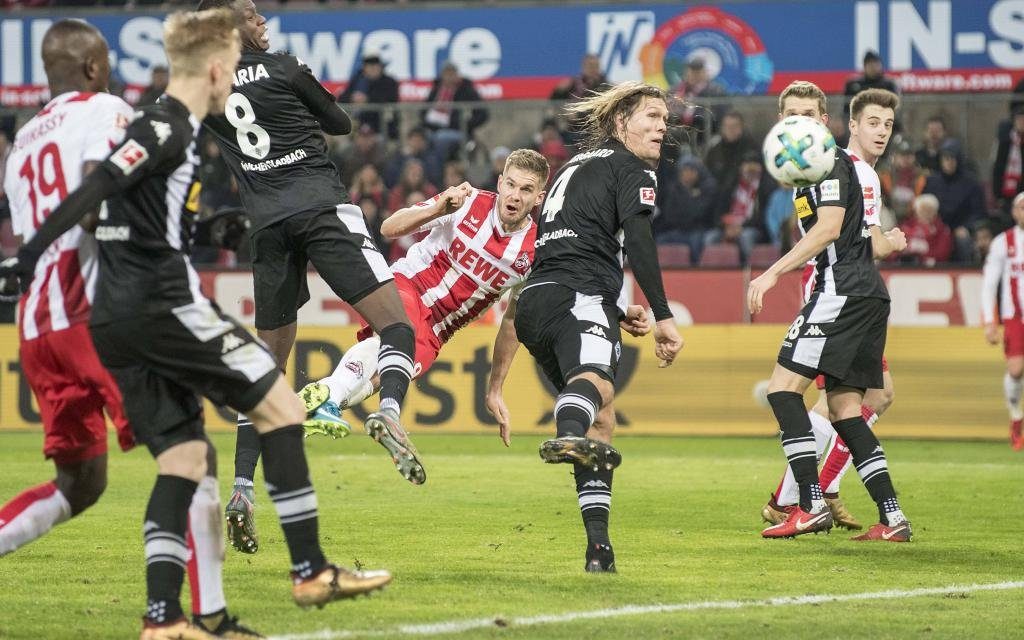 Simon Terodde köpfte Köln zum letzten Derbysieg.