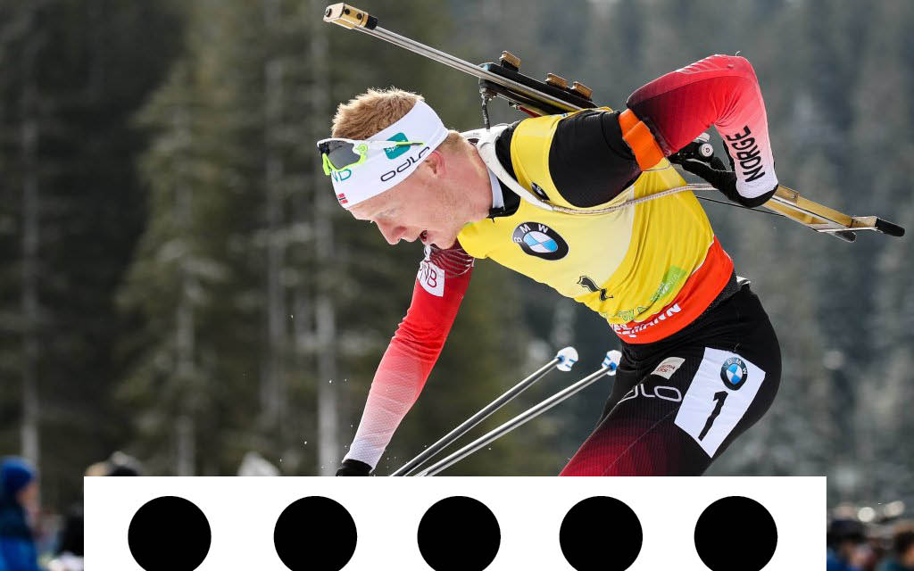 Biathlon-WM mit Johannes Thingnes Boe.