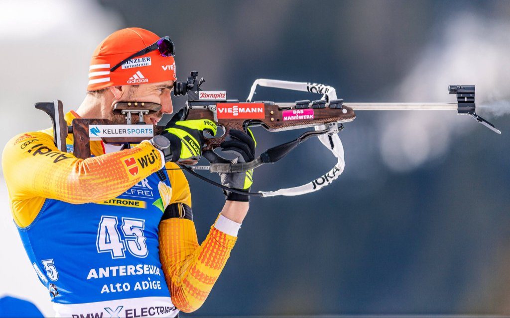 Die Biathlon-WM mit Arnd Peiffer.