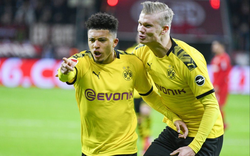 Kann Dortmund mit Sancho (l.) und Haaland auch Paris schlagen?