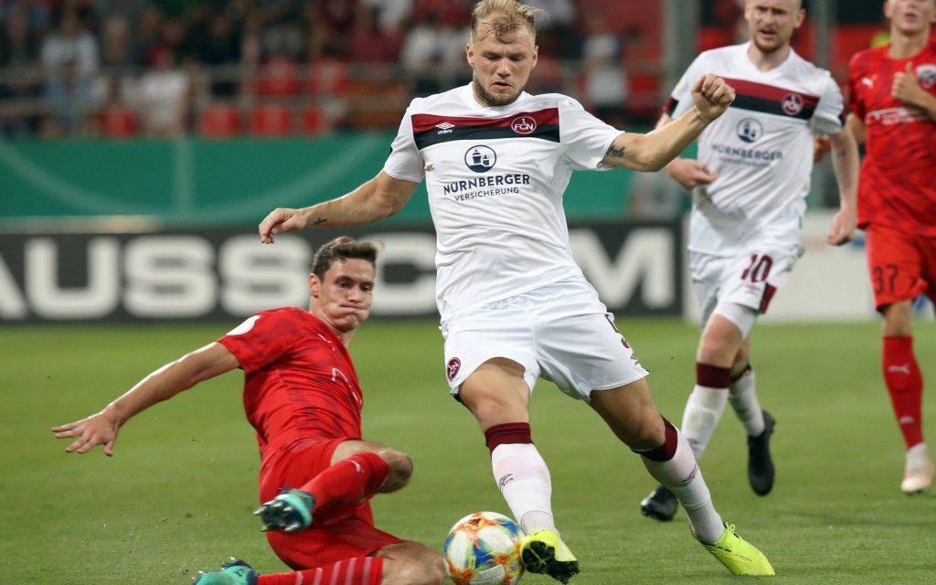 Ingolstadt verlor im Pokal mit 0:1 in Nürnberg.