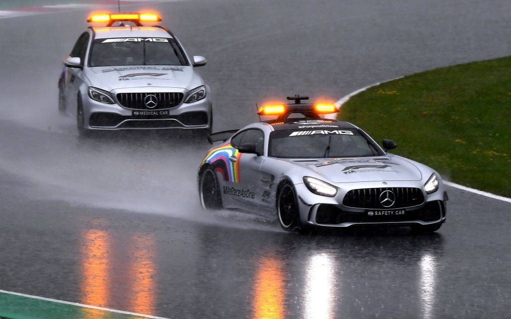 Gibt es ähnlich nasse Bedingungen auch beim Grand Prix auf dem Nürburgring?