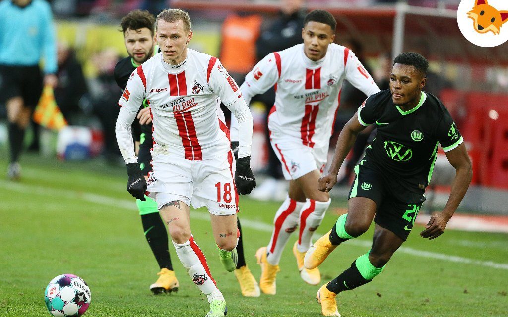 Der Quotenfuchs hat ein Auge fürs Duell Wolfsburg gegen Köln.