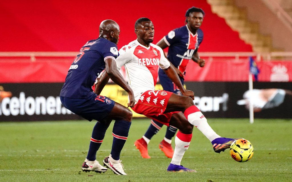 Youssouf Fofana AS Monaco FOOTBALL : AS Monaco vs PSG - Ligue 1