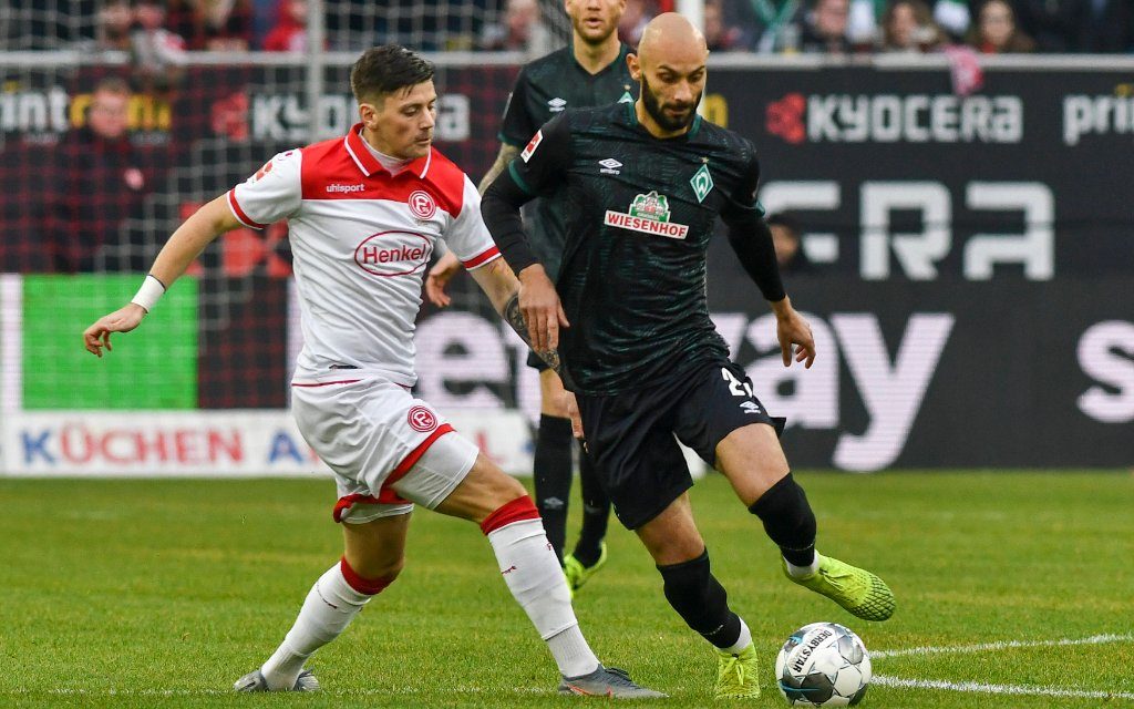 GER, DFL, 1. BL, Fortuna Duesseldorf vs. SV Werder Bremen / 18.01.2020, Merkur Spiel-Arena, Duesseldorf, GER, DFL, 1. BL, Fortuna Duesseldorf vs. SV Werder Bremen