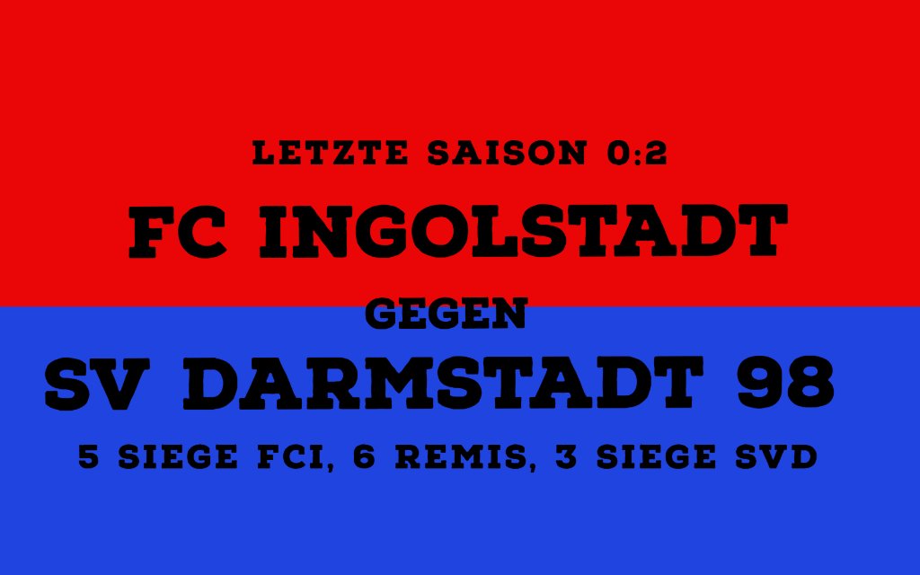 Revanchiert sich Ingolstadt bei Darmstadt im Pokal?