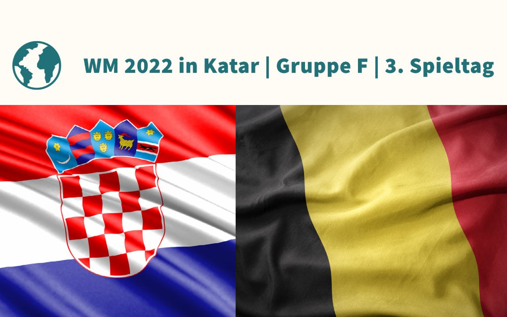 WM 2022: Kroatien – Belgien