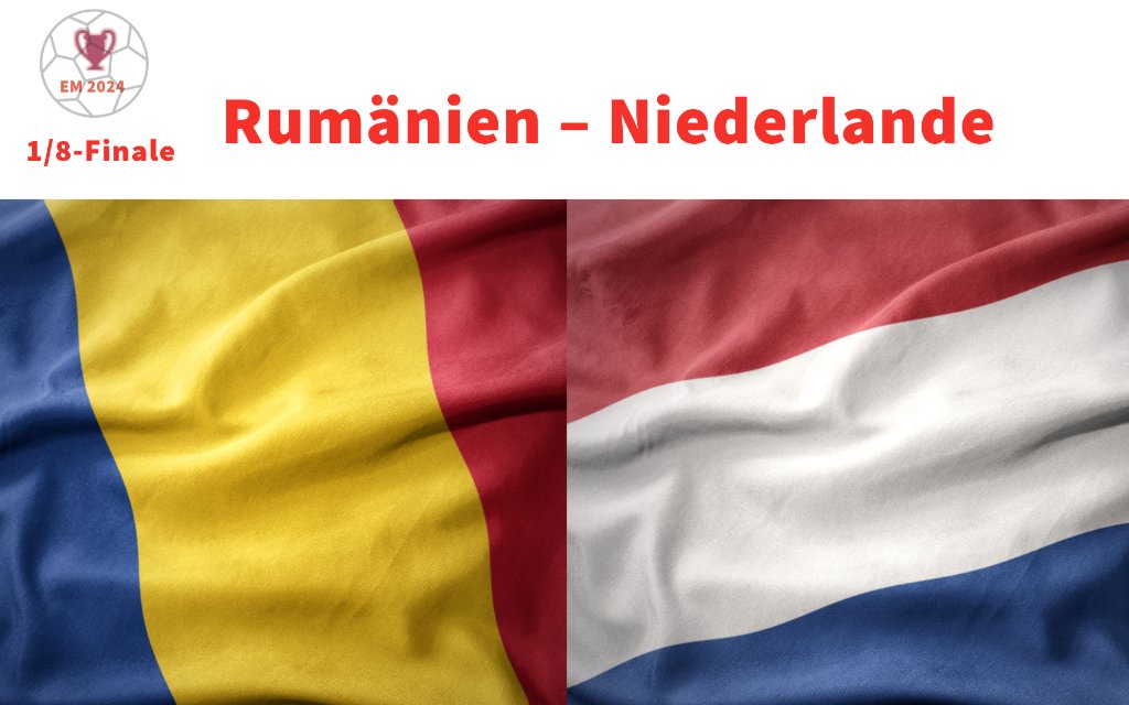 EM-Achtefinale: Rumänien - Niederlande