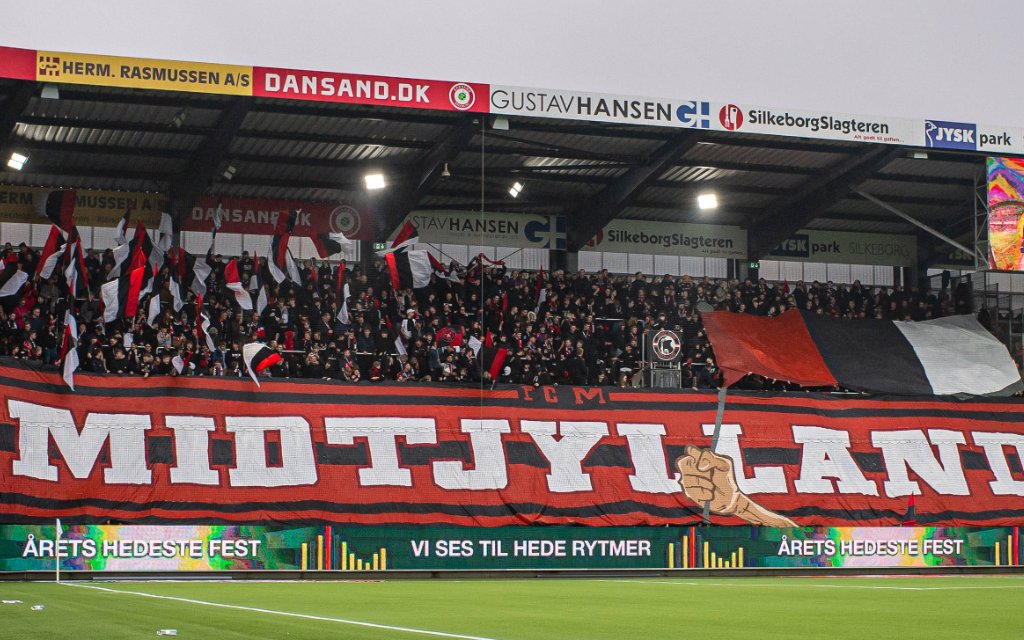 Silkeborg IF v FC Midtjylland, Danish 3F Superliga football, Silkeborg, Denmark Silkeborg, Denmark. 19th, March 2023.